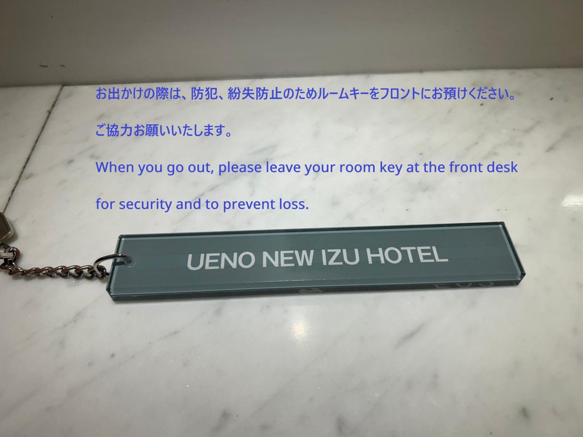 Tokyo Ueno New Izu Hotel, Tokyo